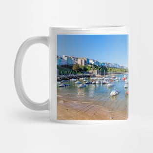 Tenby Harbour Beach, Pembrokeshire Mug